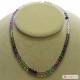 Collana Fluorite Extra pallini 6mm in Argento
