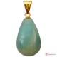 Pendente Amazzonite Extra 10x17mm in Oro 18K
