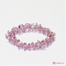 Bracciale Zircone rosa 166.5 ct
