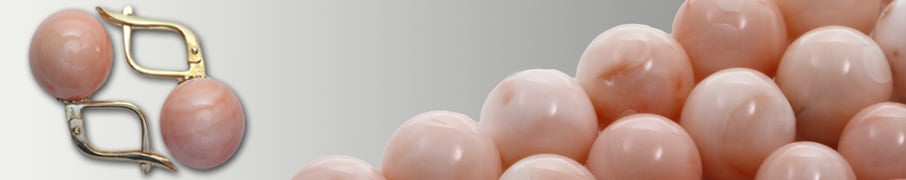 Corallo Rosa Orecchini
