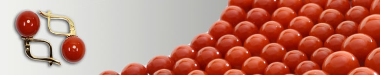 Corallo Rosso Orecchini