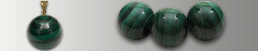 Semipreziosi Malachite Pendenti